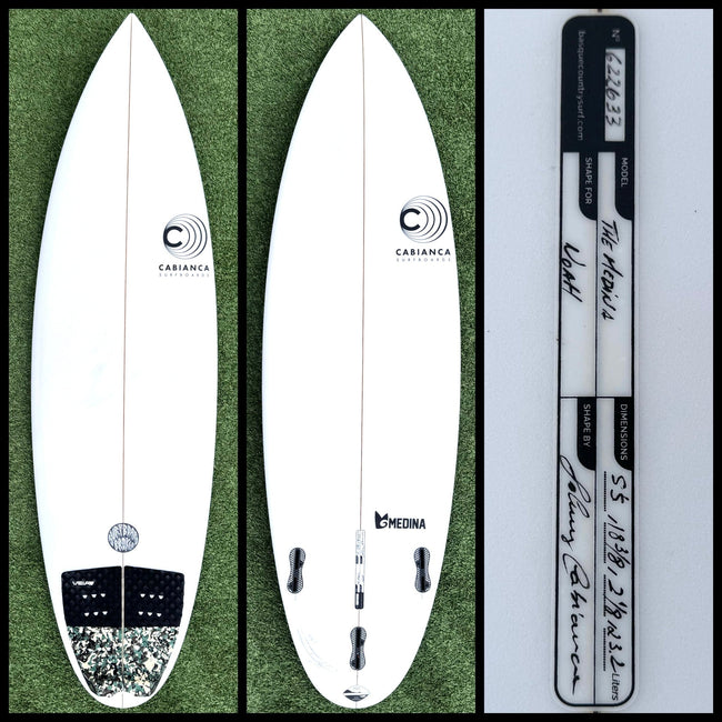 5’5 23L Cabianca Surfboard -CA - Surfboardbroker