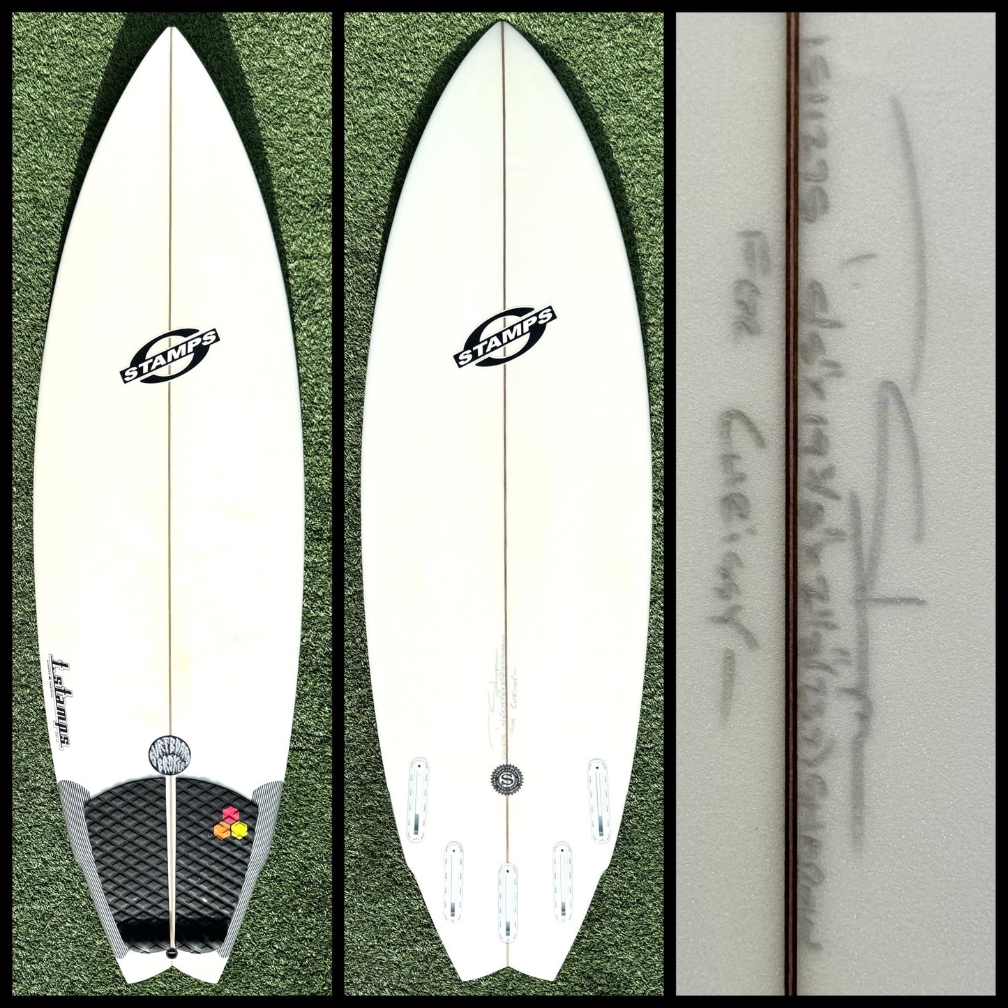 5’5 23L Stamps Surfboard -CA - Surfboardbroker