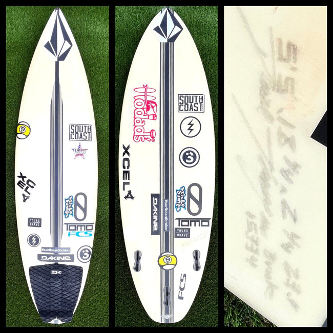 5’5 23L Tomo x Slater Design Surfboard -FL - Surfboardbroker