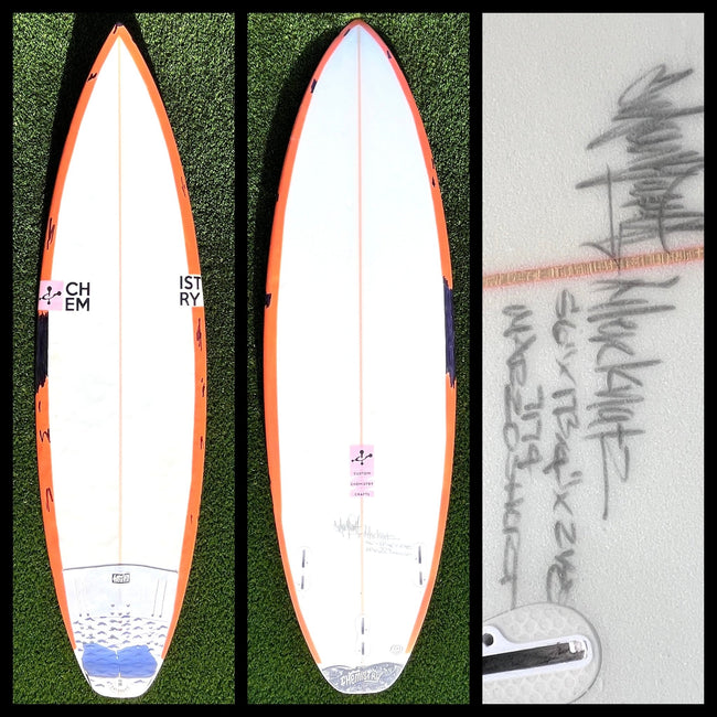 5'6 21L Chemistry Surfboard -FL - Surfboardbroker