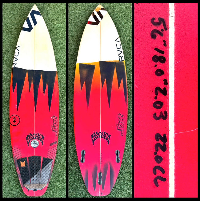 5’6 22L Lost Surfboard -CA - Surfboardbroker