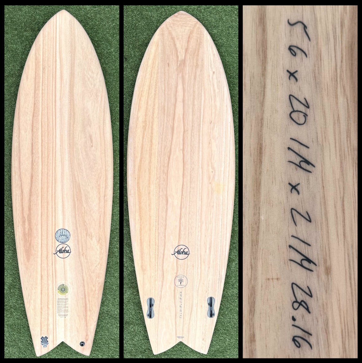 5’6 28L Aloha Surfboard -CA + FL - Surfboardbroker