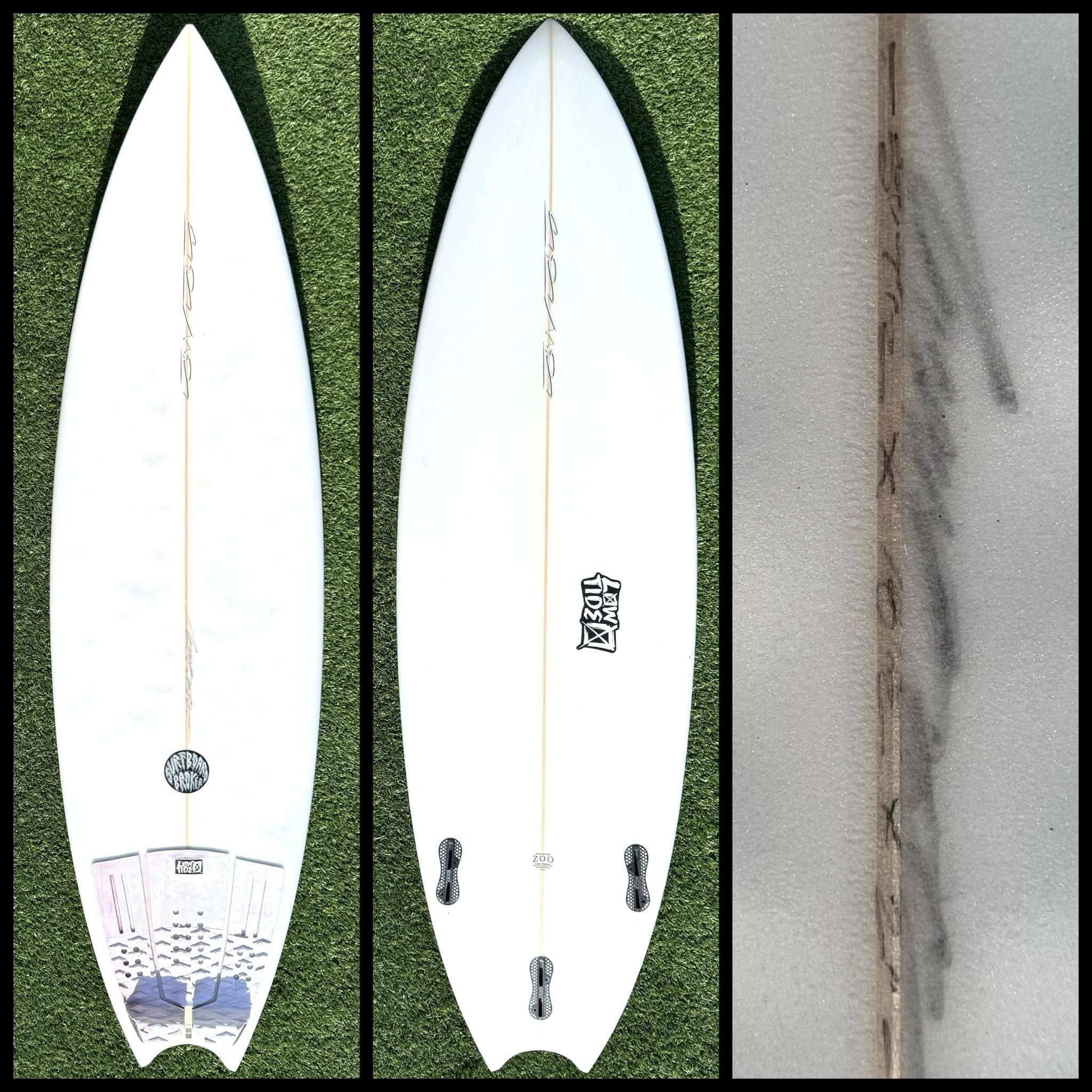 アートコーリヤサーフボード BSB × HEAVEN CUSTOM Fish 6'1 1/2″ ｜ Blue. (ブルー