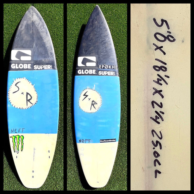 5'8 25L Super Brand Surfboard -FL - Surfboardbroker