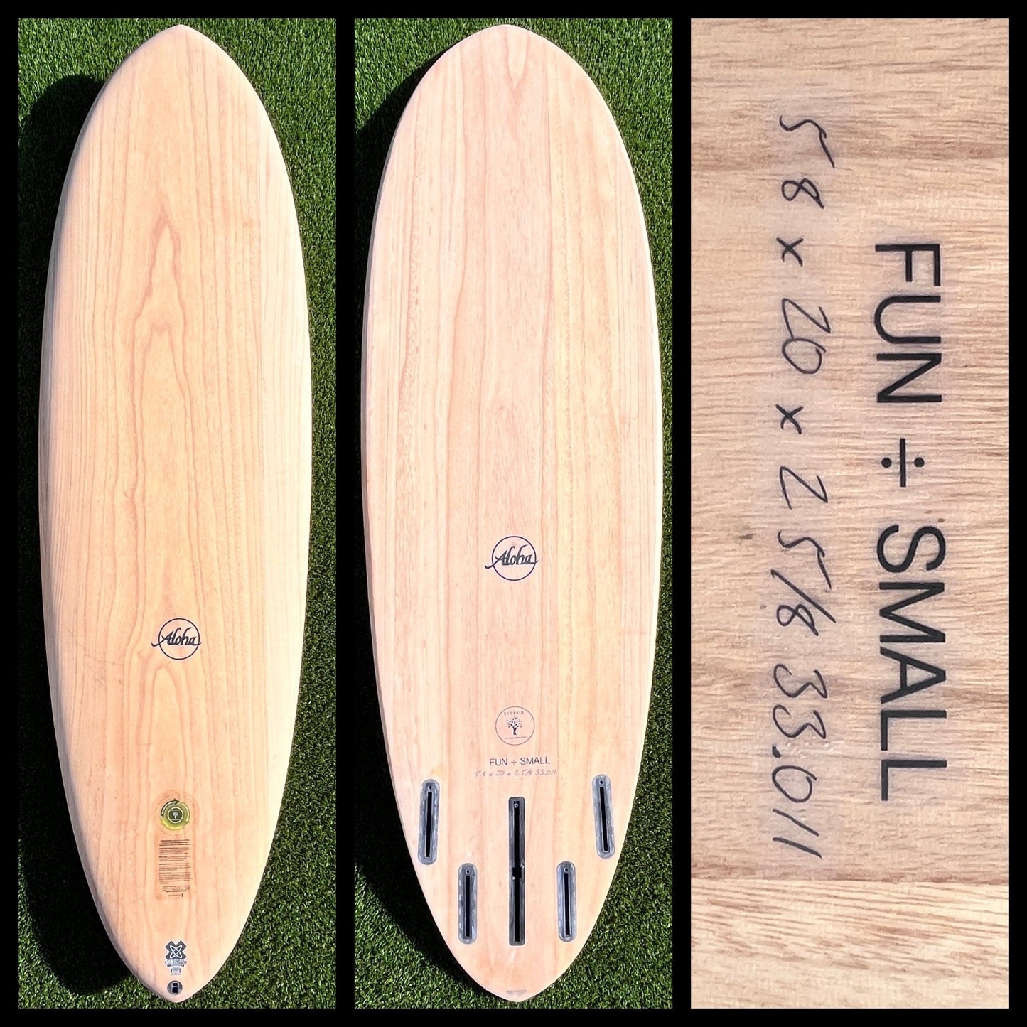 5'8 33L Aloha Surfboard -FL - Surfboardbroker