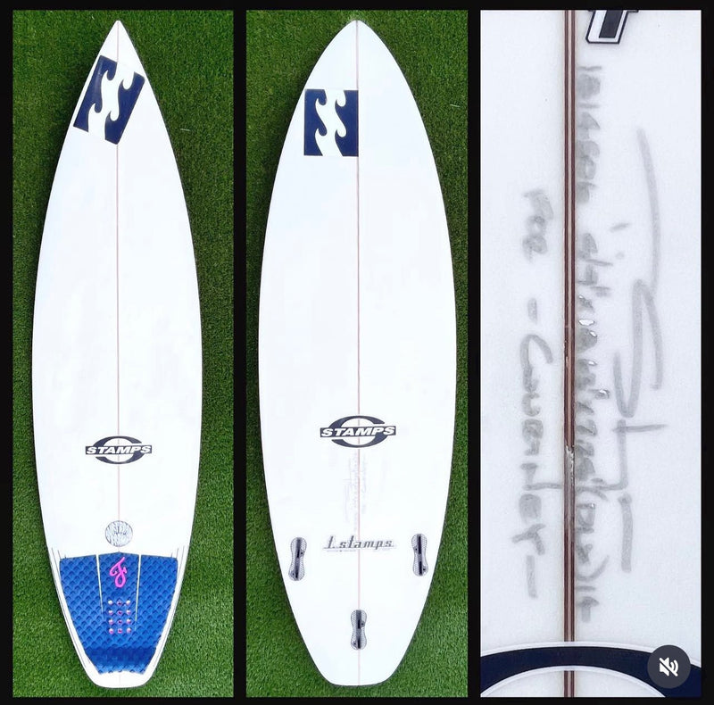 5’9 26L Stamps Surfboard -FL - Surfboardbroker