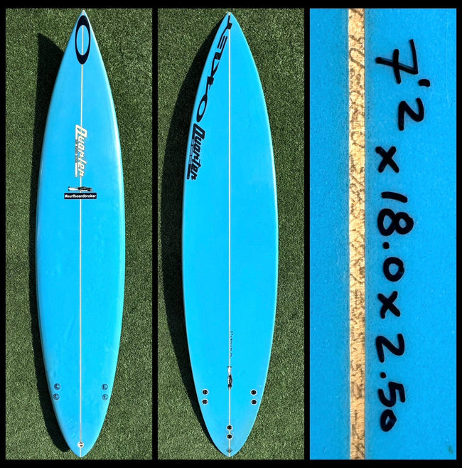 7’2 33L Quarter Surfboard -CA - Surfboardbroker