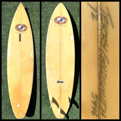 7'2 38CL Wayne Lynch Surfboard -CA - Surfboardbroker