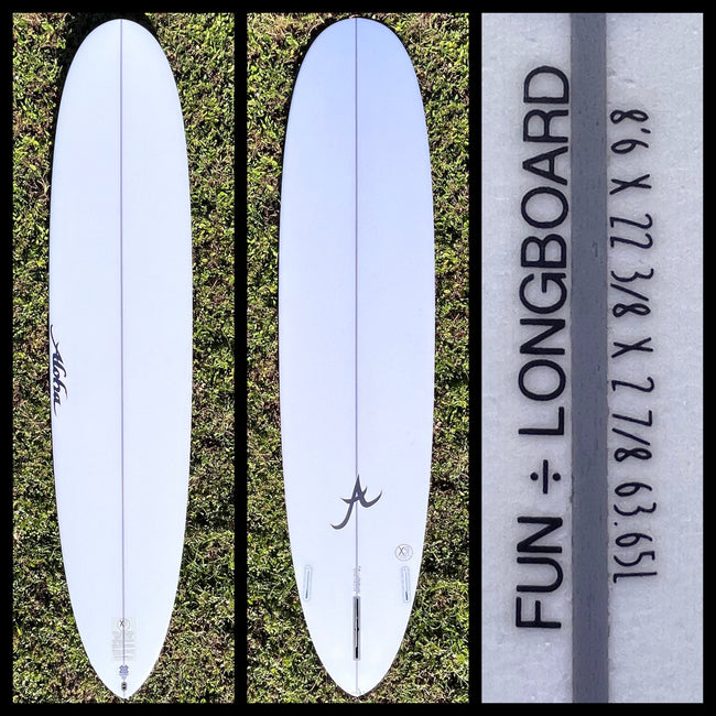 8'6 63L Aloha Surfboard -FL - Surfboardbroker