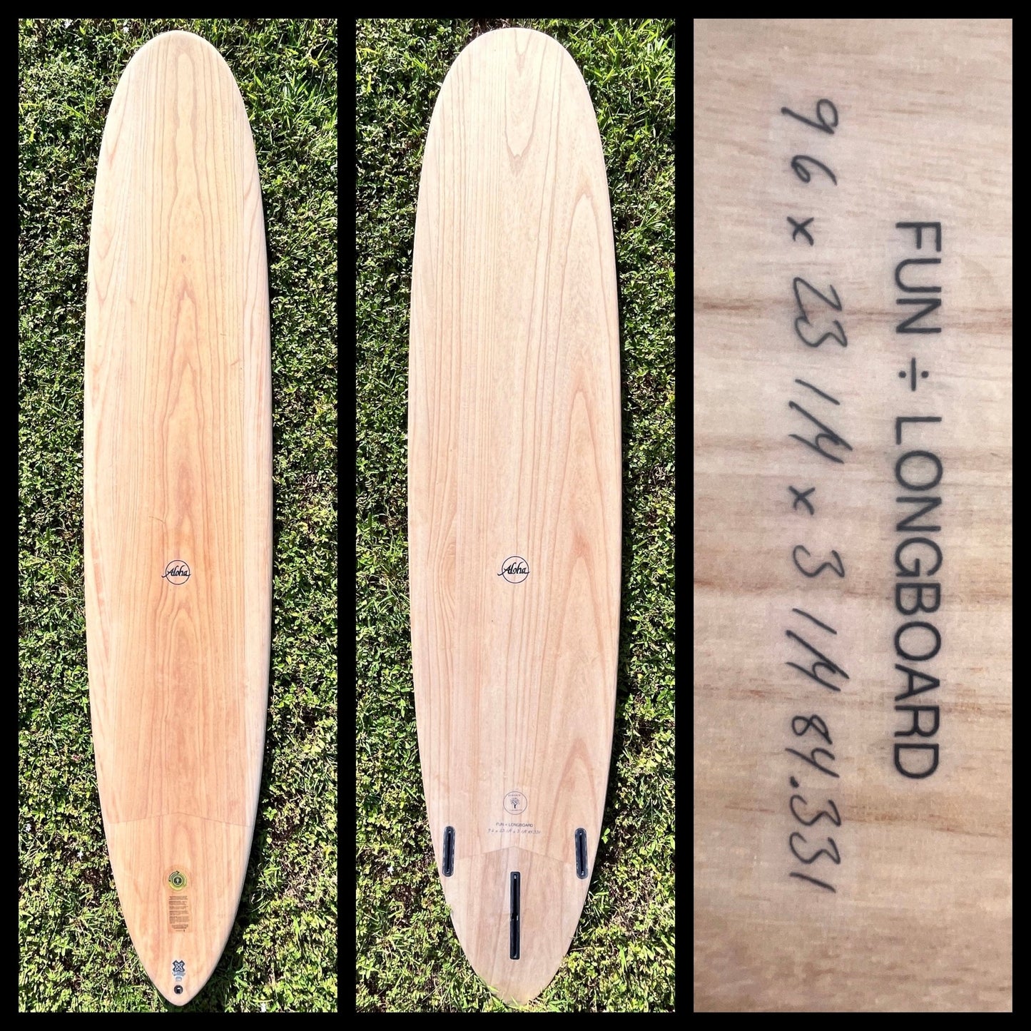 9'6 84L Aloha Surfboard -FL+CA - Surfboardbroker