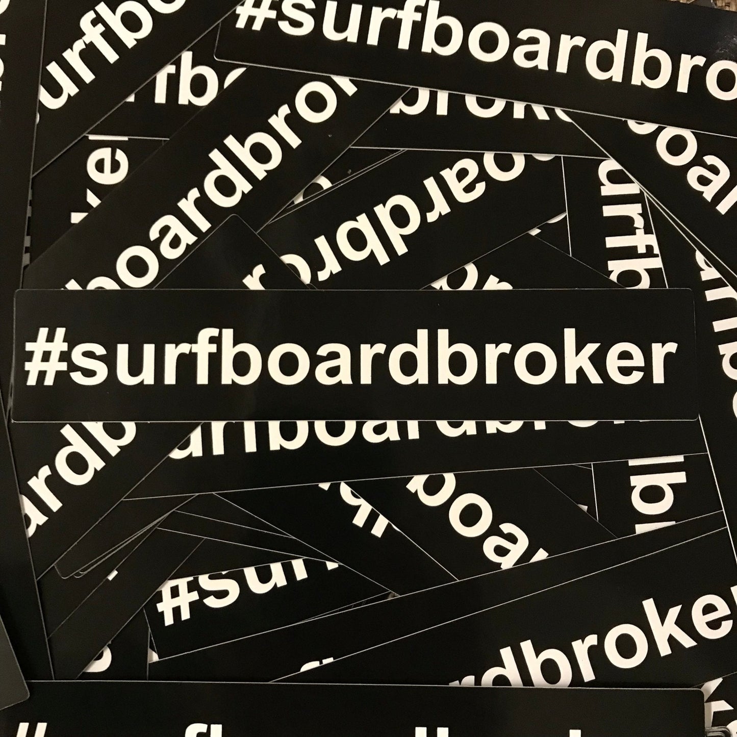 #Surfboardbroker Sticker (5) Pack - Surfboardbroker